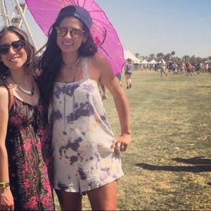 Free people tie dye romper